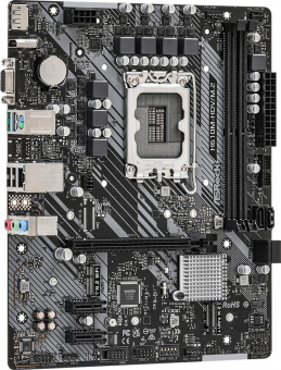 Материнская плата Asrock H610M-H2/M.2 D5 Soc-1700 Intel H610 2xDDR5 mATX AC`97 8ch(7.1) GbLAN+HDMI от магазина РЭССИ