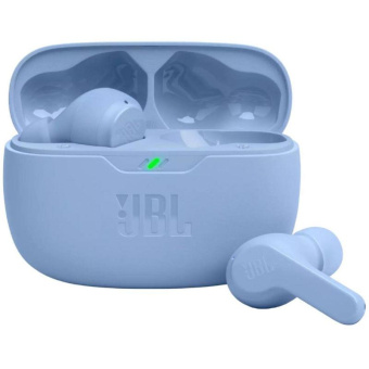 Наушники вкладыши JBL Wave Beam синий беспроводные bluetooth в ушной раковине (JBLWBEAMBLU) от магазина РЭССИ