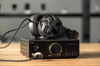 Наушники мониторные Fiio FT3 3м черный проводные оголовье от магазина РЭССИ