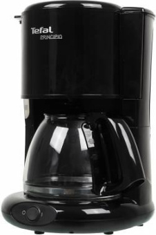 Кофеварка капельная Tefal CM261838 1000Вт черный от магазина РЭССИ