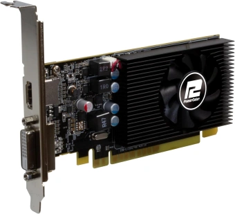 Видеокарта PowerColor PCI-E AXR7 240 2GBD5-HLEV2 AMD Radeon R7 240 2Gb 64bit GDDR5 780/4600 DVIx1 HDMIx1 HDCP Ret low profile от магазина РЭССИ