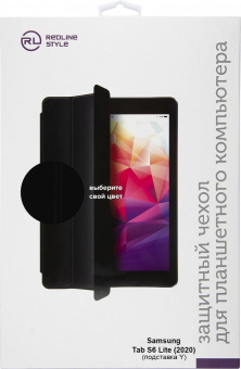 Чехол Redline для Samsung Galaxy Tab S6 lite полиуретан черный (УТ000026890) от магазина РЭССИ