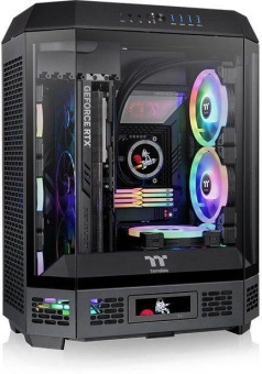 Корпус Thermaltake The Tower 600 черный без БП ATX 13x120mm 9x140mm 4xUSB3.0 audio bott PSU от магазина РЭССИ