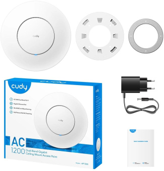 Точка доступа Cudy AP1300 AC1200 Wi-Fi белый от магазина РЭССИ