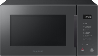 Микроволновая Печь Samsung MS23T5018AC/BW 23л. 800Вт антрацит от магазина РЭССИ