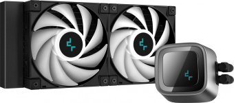 Система водяного охлаждения Deepcool LS520 ARGB Soc-AM5/AM4/1151/1200/1700 черный 4-pin 32.9dB Al 280W 1305gr Ret (R-LS520-BKAMNT-G-1) от магазина РЭССИ