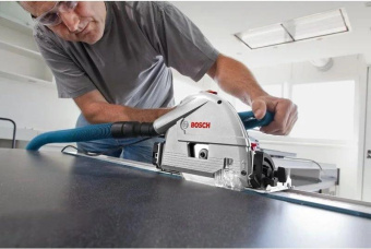 Циркулярная пила (дисковая) Bosch GKT 55 GCE 1400Вт (настольная) D диска.:165мм (601675000) от магазина РЭССИ