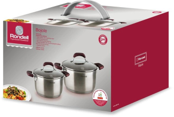Набор кастрюль Rondell Bojole RDS-822 4 предмета от магазина РЭССИ