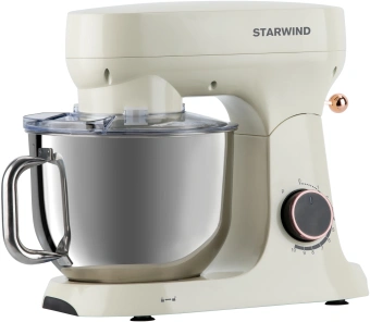 Миксер планетарный Starwind SPM4173 1800Вт кремовый от магазина РЭССИ