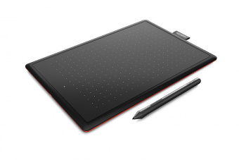 Графический планшет Wacom One by Medium USB черный/красный от магазина РЭССИ
