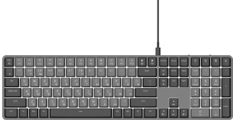 Клавиатура Оклик K953X механическая черный/серый USB Multimedia for gamer LED (1901086) от магазина РЭССИ