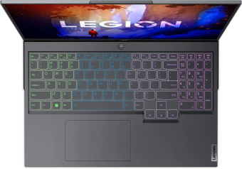 Ноутбук Lenovo Legion 5 Pro 16ARH7H Ryzen 5 6600H 16Gb SSD1Tb NVIDIA GeForce RTX 3060 6Gb 16" IPS WQXGA (2560x1600) noOS grey WiFi BT Cam (82RG000RRK) от магазина РЭССИ