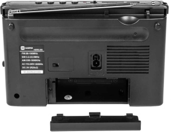 Радиоприемник настольный Harper HDRS-288 черный USB SD от магазина РЭССИ