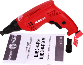 Дрель-шуруповерт Фиолент ШВ3-6-РЭ М 610Вт патрон:шестигр.1/4" (ИДФР298313002-01) от магазина РЭССИ