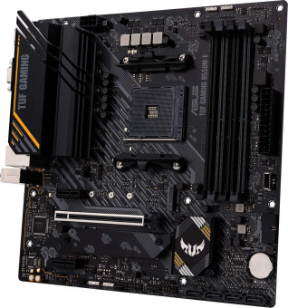 Материнская плата Asus TUF GAMING B550M-E Soc-AM4 AMD B550 4xDDR4 mATX AC`97 8ch(7.1) GbLAN RAID+VGA+HDMI+DP от магазина РЭССИ