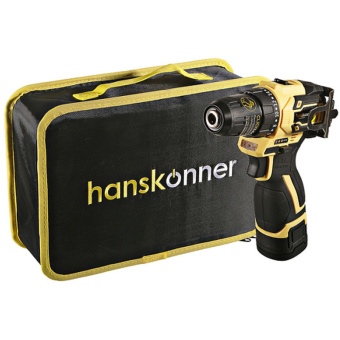 Аккумуляторный шуруповерт Hanskonner HCD1645BLC от магазина РЭССИ