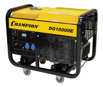 Дизельный генератор CHAMPION DG10000E-3 от магазина РЭССИ