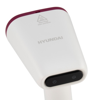 Отпариватель ручной Hyundai H-HS02890 1650Вт белый/вишневый от магазина РЭССИ