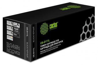 Картридж лазерный Cactus CS-D111L MLT-D111L черный (1800стр.) для Samsung Xpress M2022/M2020/M2021/M2020W/M2070/M2070FW/M2071 /M2071FH/M2021W/M2022W/M2070F/M2070W/M2071F от магазина РЭССИ