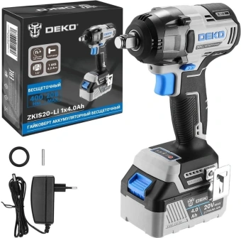 Винтоверт Deko ZKIS20-Li аккум. патрон:квад.1/2" (084-1046) от магазина РЭССИ