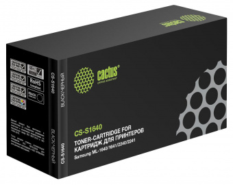 Картридж лазерный Cactus CS-S1640 D108S CS-S1640 MLT-D108S черный (1500стр.) для Samsung ML-1640/1641/2240/2241 от магазина РЭССИ