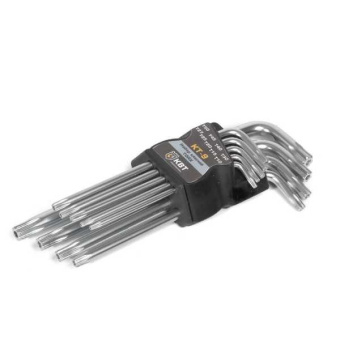 Набор ключей TORX КТ-9 (Т10-Т50) серия KBT-PROFESSIONAL от магазина РЭССИ