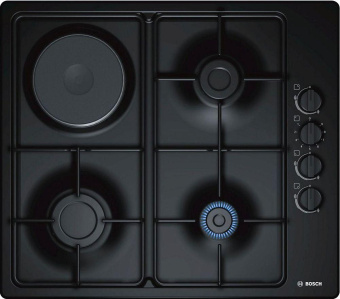 Газовая варочная поверхность Bosch PBY6C6B62O черный от магазина РЭССИ