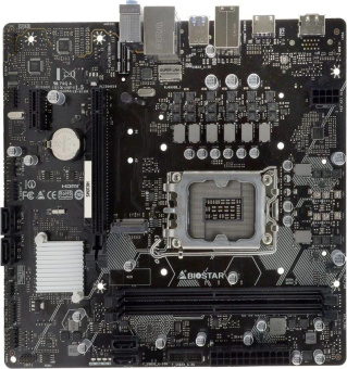 Материнская плата Biostar H610MS  Soc-1700 Intel H610 2xDDR4 mATX AC`97 8ch(7.1) GbLAN RAID+HDMI+DP от магазина РЭССИ