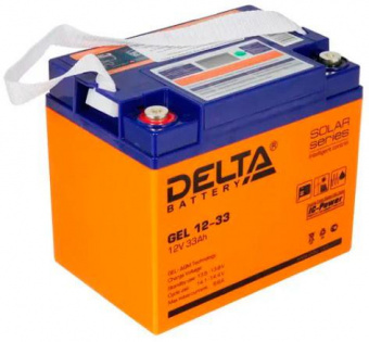 Батарея для ИБП Delta GEL 12-33 12В 33Ач от магазина РЭССИ