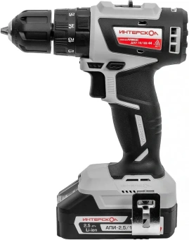 Дрель-шуруповерт Интерскол ДАУ-10/18В аккум. патрон:быстрозажимной (кейс в комплекте) (769.2.2.45) от магазина РЭССИ