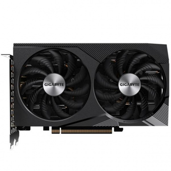 Видеокарта Gigabyte PCI-E 4.0 GV-N306TWF2OC-8GD 2.0 NVIDIA GeForce RTX 3060Ti 8192Mb 256 GDDR6 1680/14000 HDMIx2 DPx2 HDCP Ret от магазина РЭССИ
