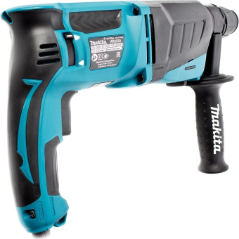 Перфоратор Makita HR2630 + набор буров B-54704 патрон:SDS-plus уд.:2.9Дж 800Вт (кейс в комплекте) от магазина РЭССИ