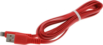 Кабель Premier 6-703RL45 2.0R USB-A-Lightning (m) 2м красный пакет от магазина РЭССИ