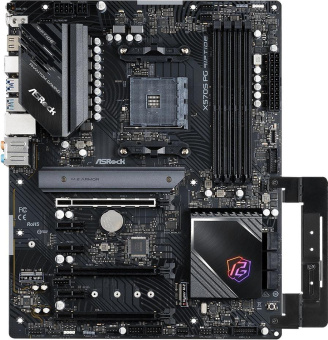 Материнская плата Asrock X570S PG RIPTIDE Soc-AM4 AMD X570 4xDDR4 ATX AC`97 8ch(7.1) GbLAN RAID+HDMI от магазина РЭССИ
