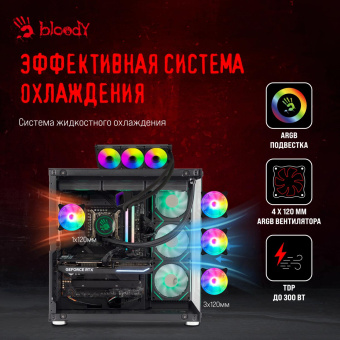 ПК Bloody BD-PC CZ79C3 MT i7 13700F (2.1) 32Gb SSD1Tb RTX4070Ti Super 16Gb Windows 11 Home 64 GbitEth 850W черный (2086015) от магазина РЭССИ
