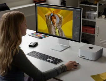 ПК Apple Mac studio A2901 M2 Ultra 24 core (3.5) 64Gb SSD1Tb 60 core GPU CR macOS 10GbEth WiFi BT серебристый (MQH63CH/A) от магазина РЭССИ