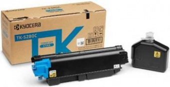 Картридж лазерный Kyocera TK-5280C 1T02TWCNL0 синий (11000стр.) для Kyocera Ecosys P6235cdn/M6235cidn/M6635cidn от магазина РЭССИ