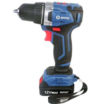 Дрель-шуруповерт Диолд ДЭА-12 ЛИ-08 аккум. патрон:быстрозажимной (кейс в комплекте) (10022152) от магазина РЭССИ