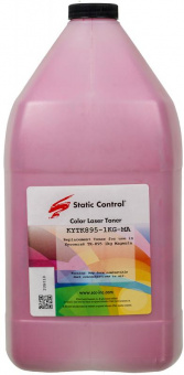 Тонер Static Control KYTK895-1KG-MA пурпурный флакон 1000гр. для принтера Kyocera Mita FS C8020/C8025/C8520 от магазина РЭССИ