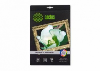 Фотобумага Cactus CS-DA419010L A4/190г/м2/10л./белый матовое лён для струйной печати от магазина РЭССИ