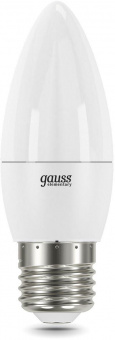 Лампа светодиодная Gauss Elementary 30212 12Вт цок.:E27 свеча 220B 3000K св.свеч.бел.теп. (упак.:10шт) от магазина РЭССИ