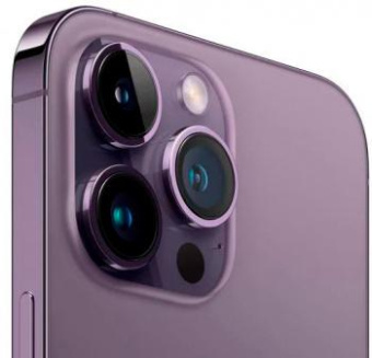 Смартфон Apple A2893 iPhone 14 Pro Max 256Gb 6Gb темно-фиолетовый моноблок 3G 4G 1Sim 6.7" 1290x2796 iOS 16 48Mpix 802.11 a/b/g/n/ac/ax NFC GPS GSM900/1800 GSM1900 TouchSc Protect от магазина РЭССИ