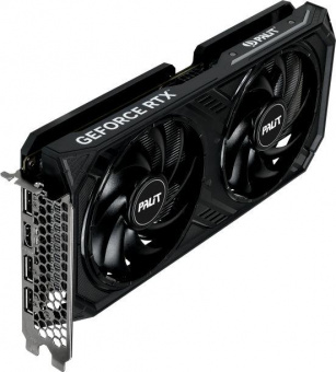 Видеокарта Palit PCI-E 4.0 RTX4060 DUAL OC NVIDIA GeForce RTX 4060 8192Mb 128 GDDR6 1830/17000 HDMIx1 DPx3 HDCP Ret от магазина РЭССИ
