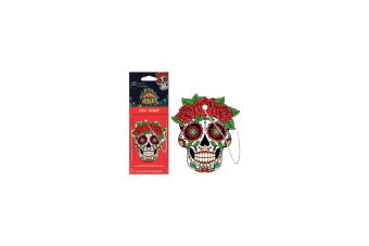 Картонный ароматизатор AROMA CAR DIA DE LOS MUERTOS Silver Tatoo 83118 от магазина РЭССИ