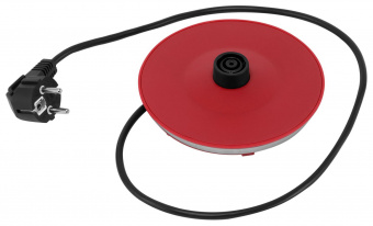 Чайник электрический Hyundai HYK-S3601 1.7л. 2000Вт серебристый/красный (корпус: нержавеющая сталь) от магазина РЭССИ