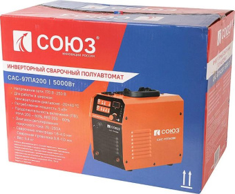 Сварочный полуавтомат Союз САС-97ПА200 инвертор ММА/TIG от магазина РЭССИ
