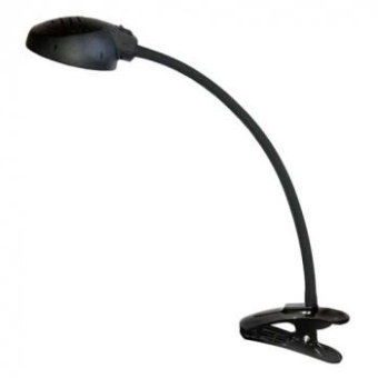 Светильник Трансвит Веста С16 ПШ (VESTAC16-PSH/BL) настольный на гибкой стойке черный 7Вт от магазина РЭССИ