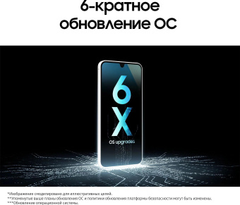 Смартфон Samsung SM-A165F Galaxy A16 256Gb 8Gb серебристый моноблок 3G 4G 2Sim 6.7" 1080x2340 Android 14 50Mpix 802.11 a/b/g/n/ac NFC GPS GSM900/1800 GSM1900 TouchSc microSD max1024Gb от магазина РЭССИ