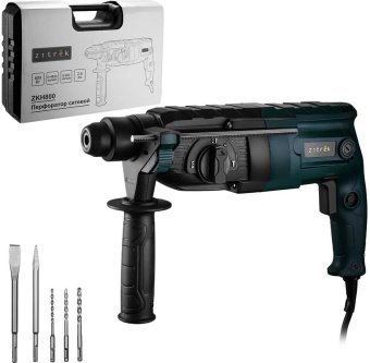 Перфоратор Zitrek ZKH800 патрон:SDS-plus уд.:2.6Дж 800Вт (кейс в комплекте) от магазина РЭССИ