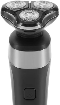 Бритва роторная Polaris PMR 0308RC реж.эл.:3 питан.:элек.сеть/аккум. черный от магазина РЭССИ